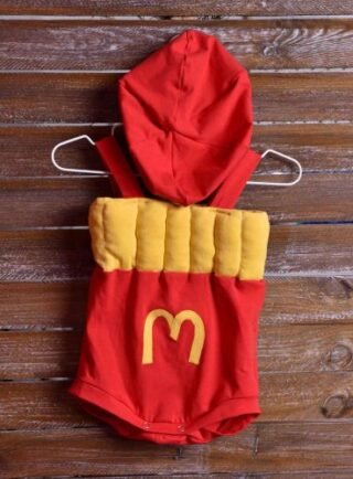 Боди Макдоналдс с шапка и бродирано лого