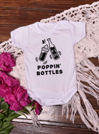 Забавно боди за татко и бебе