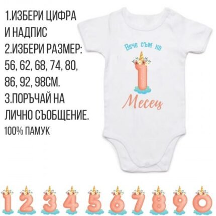Боди "Вече съм на ... "