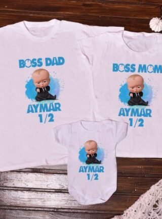 Семейни тениски с Baby Boss