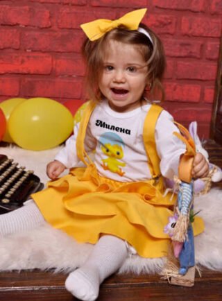 Великденски комплект с име за момичета