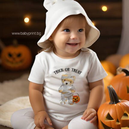 Бебешко боди "Trick or treat"