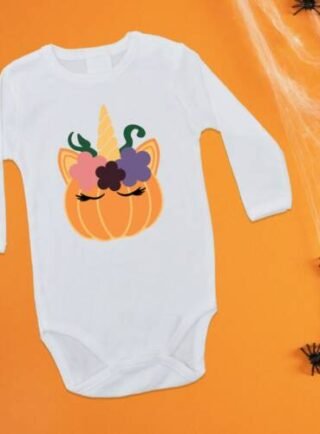 Бебешко боди с малка тиквичка