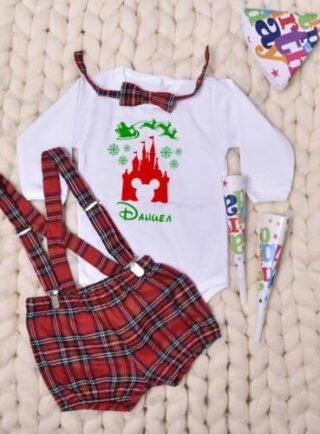 koledno bebeshko bodi s pantalonki i papiyonka e1700646303947