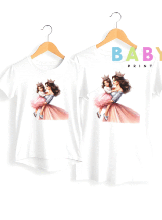 Тениски за майка и дъщеря