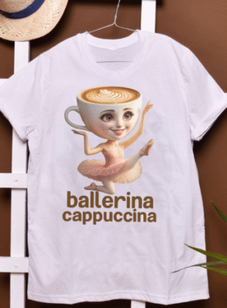 Детска тениска Ballerina Cappuccina